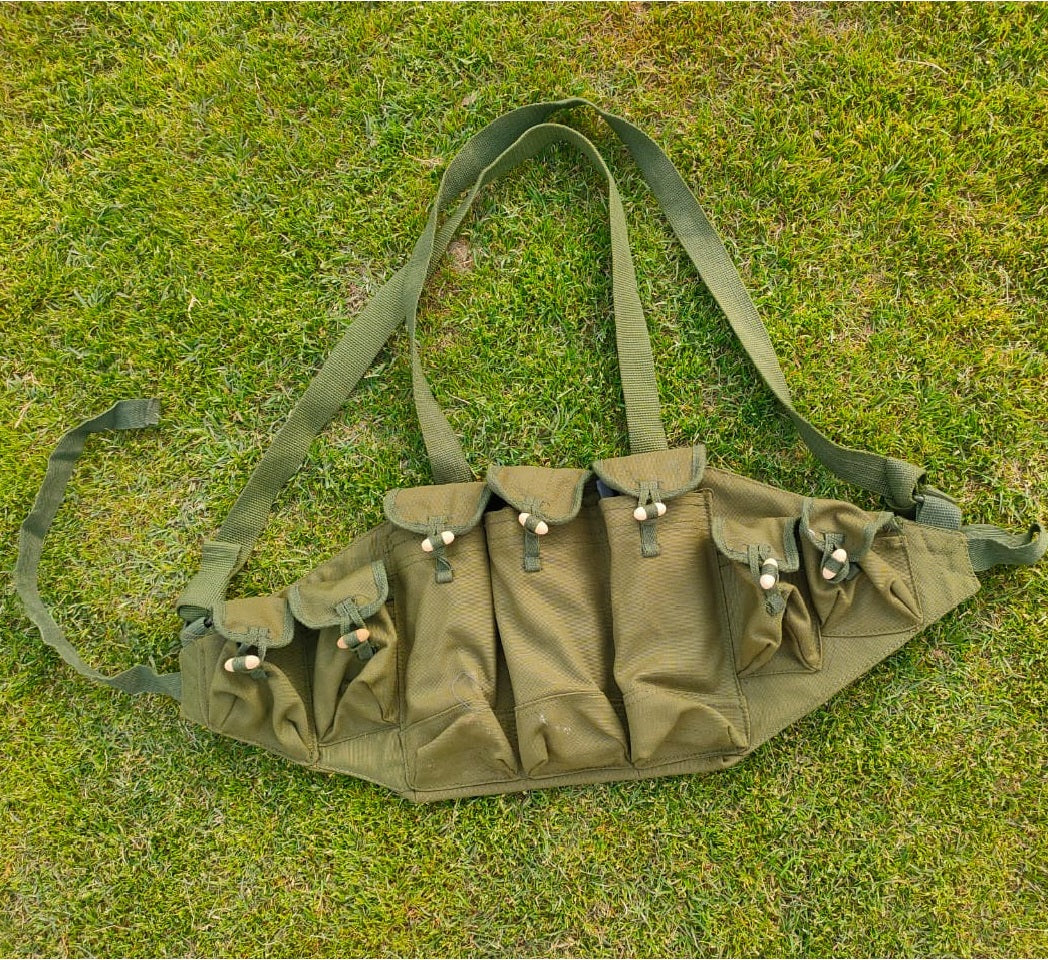CHINESE MAGAZINES VEST FOR AK 47 AND 44 BORE – THREE MAGS VEST