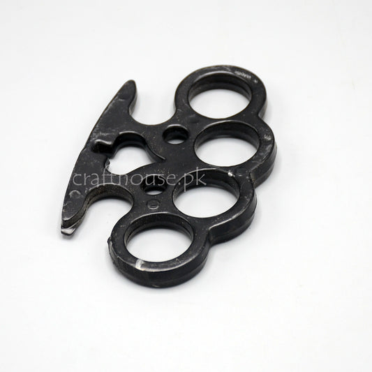 Clip knuckle metal clip black color