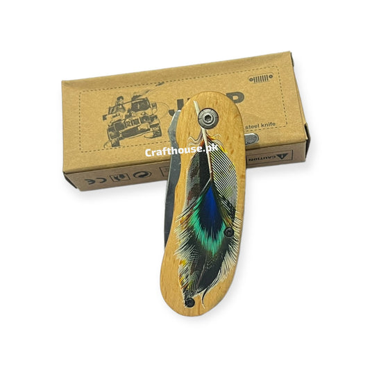 Jeep Folding Pocket Knife – 6cm Blade, 14cm Overall Length