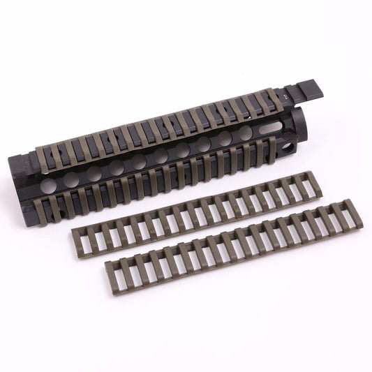 RAIL PROTECTOR COVERS 4 PIECES FOR M4 AR-15 – BLACK COLOR