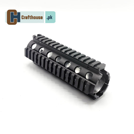 QUAD RAIL SYSTEM ALUMINIUM HANDGUARD FOR M4 RIFLE