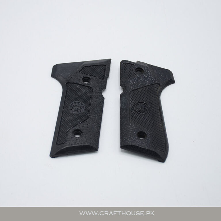 BERETTA M9A3 SIDE GRIPS WITH MONOGRAM – BLACK