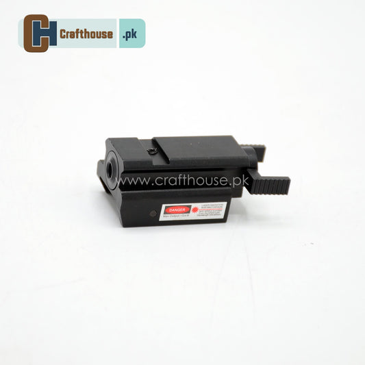 METALLIC LASER FOR GLOCK 17, GLOCK 19, GLOCK 18, AND OTHER PICATINNY RAIL