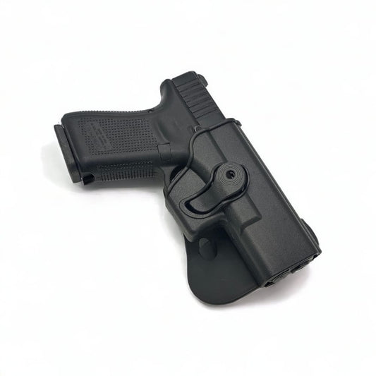 Polymer Pant Holster for Glock 17/18/19 – Right Side, Outside Carry
