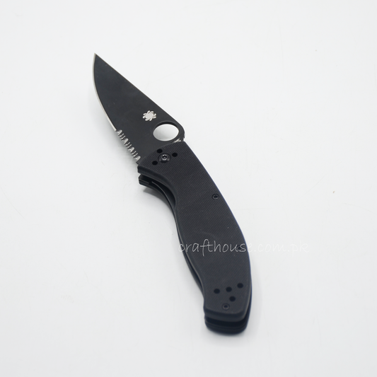 Metal Folding knife black color
