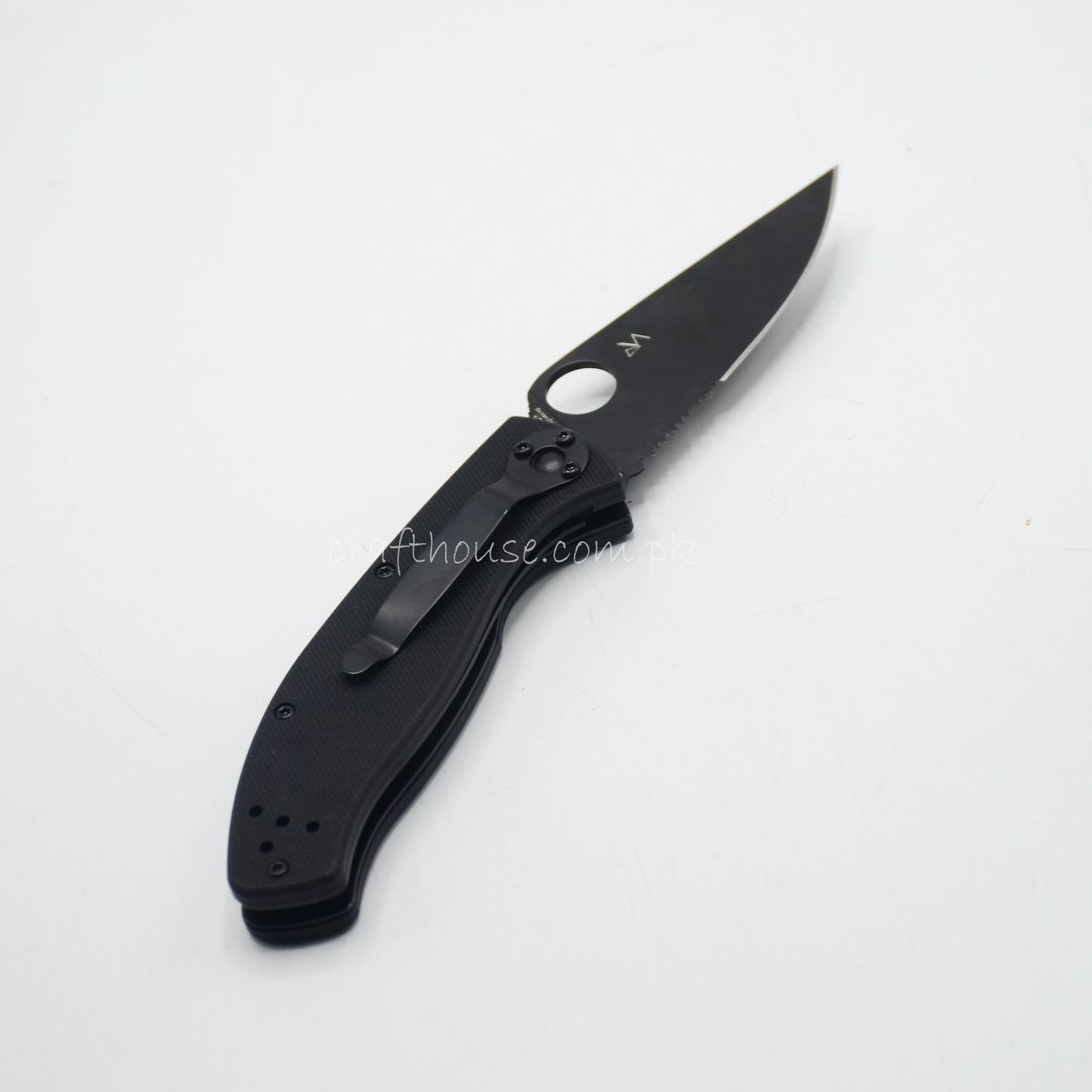 Metal Folding knife black color