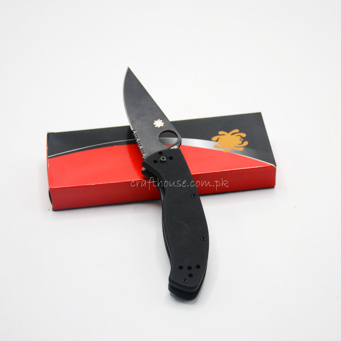 Metal Folding knife black color