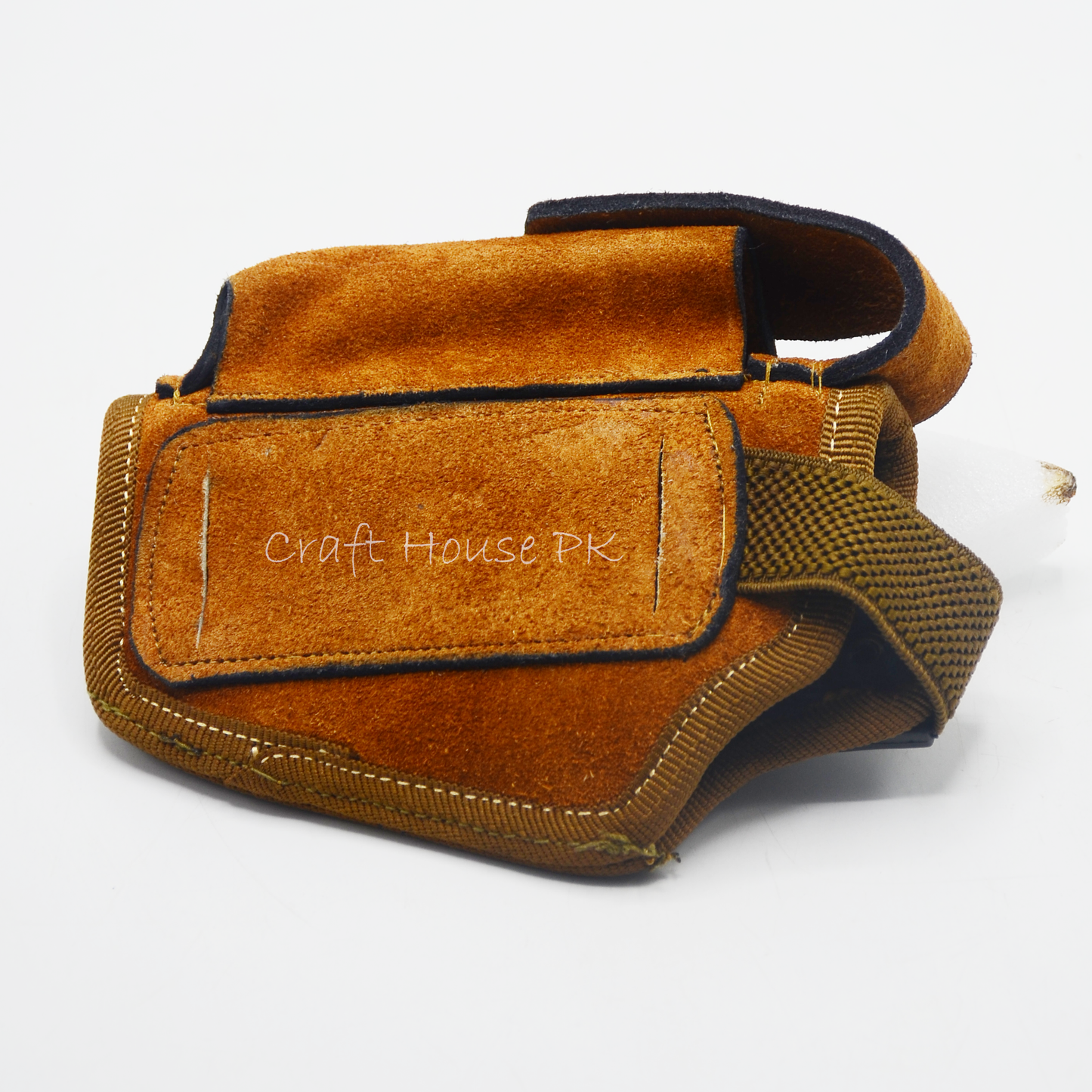 Suede Leather Inner & Outer Holster for 9mm Pistols – Free Cleaning Kit Included